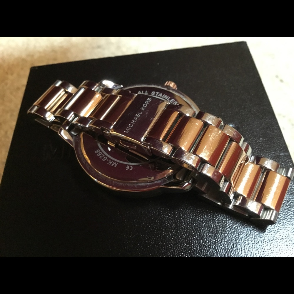 Michael Kors Two-Tone Stainless Steel Watch-HTF - Picture 5 of 7